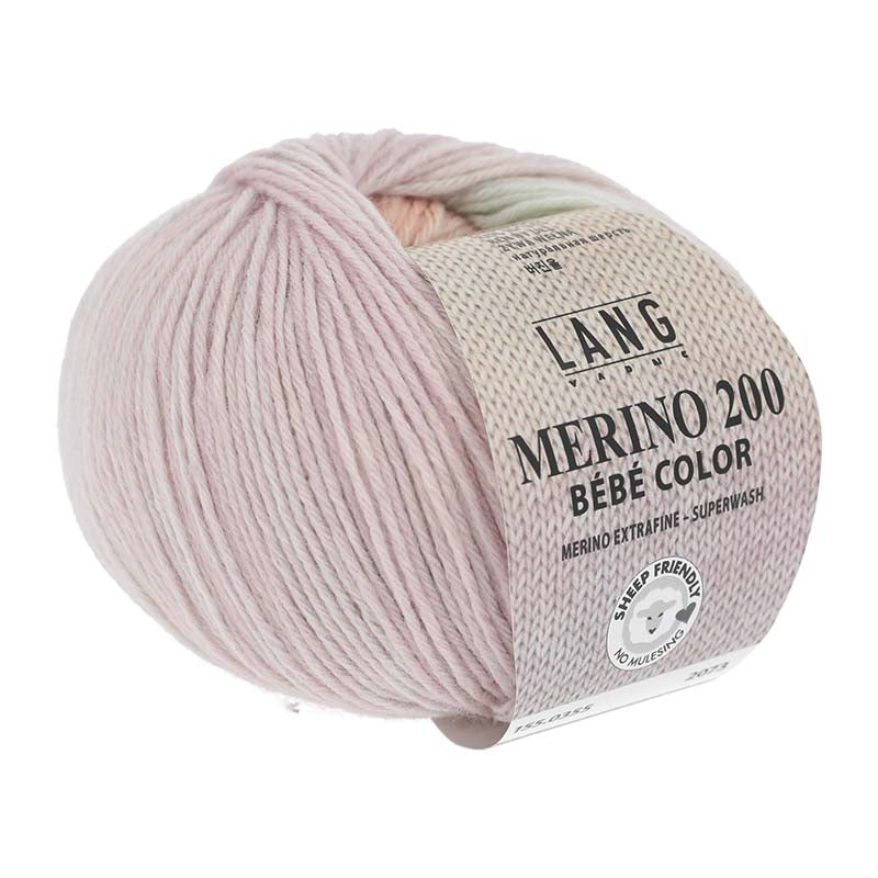 lang fils mérinos bébé 200 couleur.