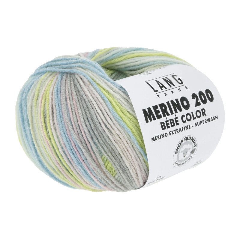 lang fils mérinos bébé 200 couleur.