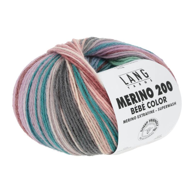 lang fils mérinos bébé 200 couleur.