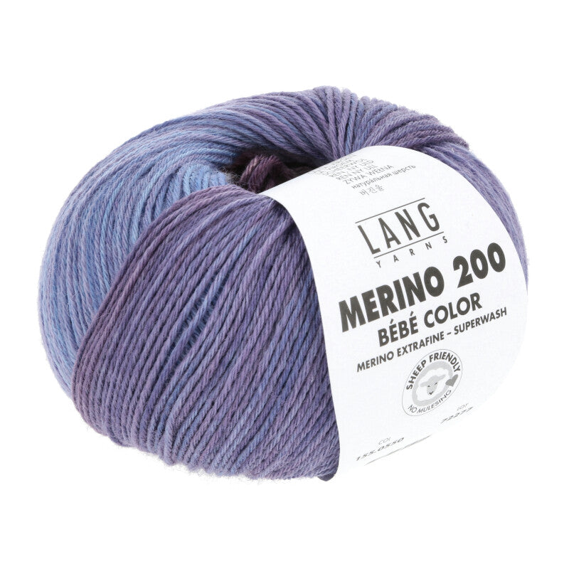 lang fils mérinos bébé 200 couleur.