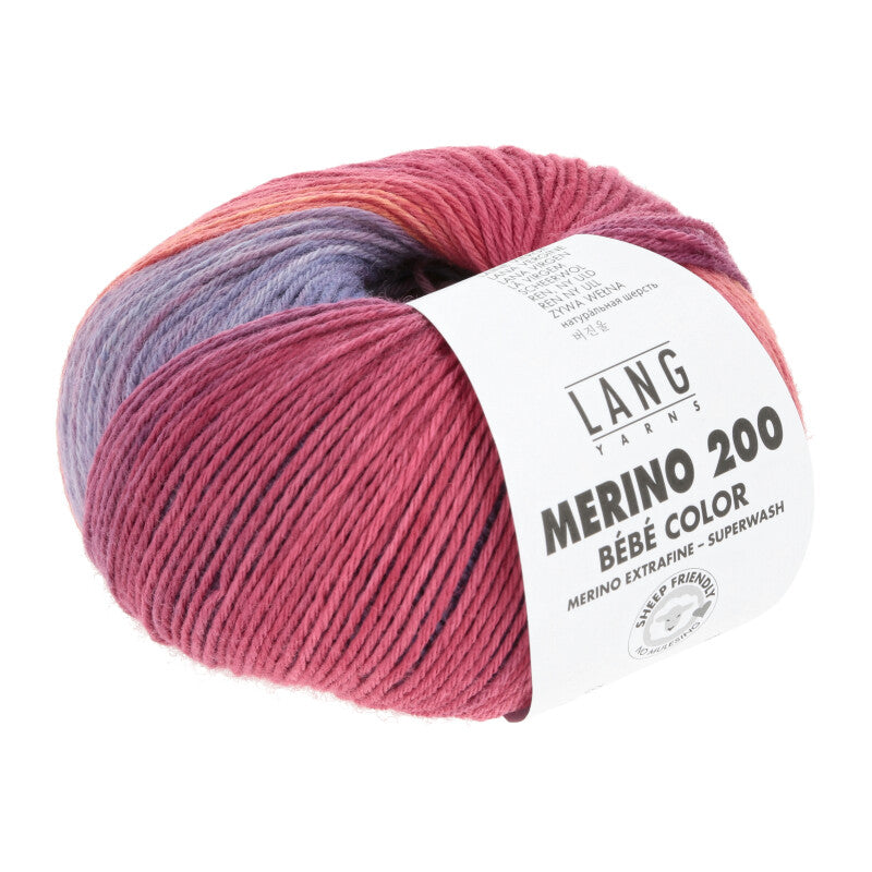 lang fils mérinos bébé 200 couleur.