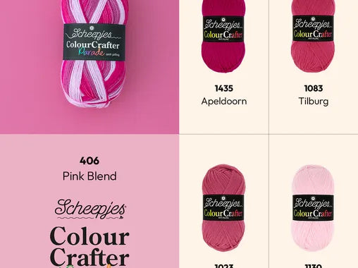 scheepjes colour crafter parade.