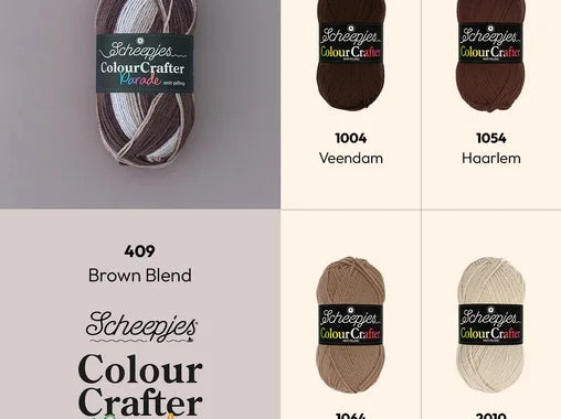 scheepjes colour crafter parade.