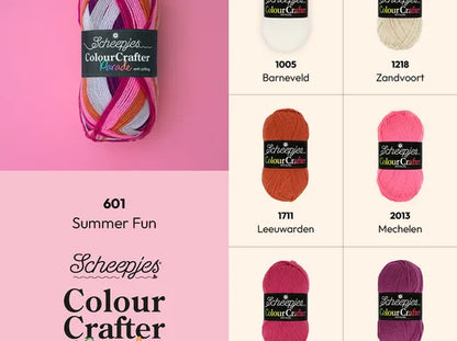 scheepjes colour crafter parade.