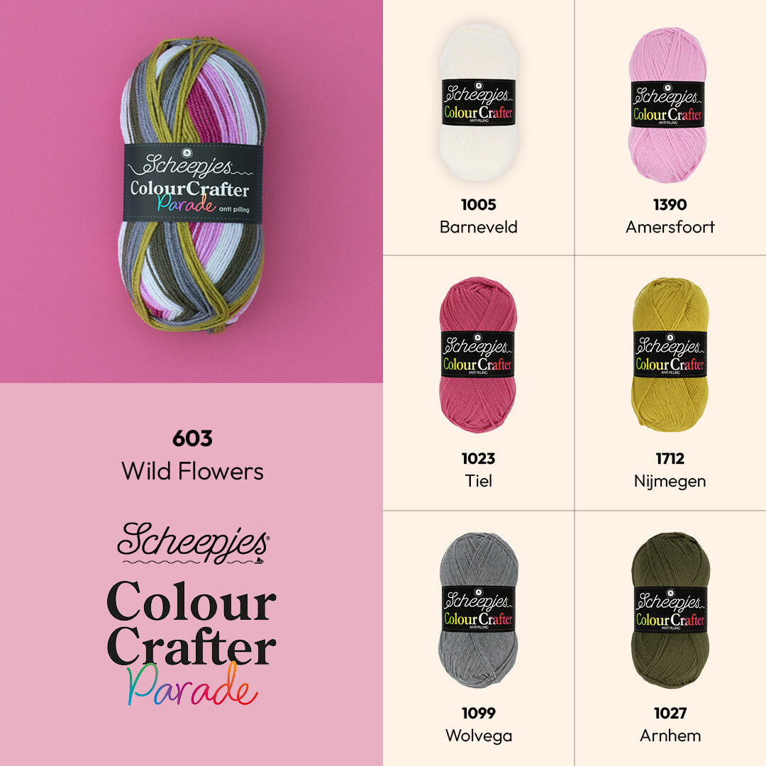 scheepjes colour crafter parade.