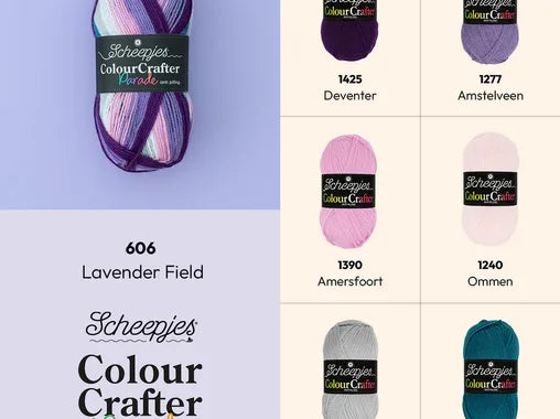 scheepjes colour crafter parade.