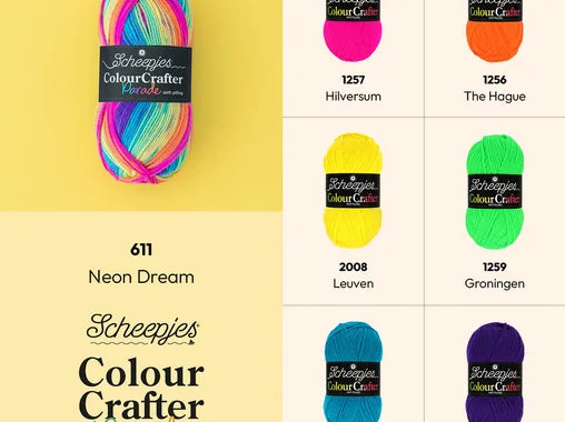 scheepjes colour crafter parade.