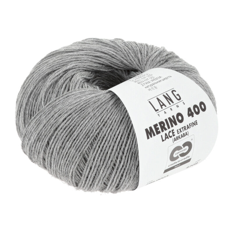 fils longs mérinos 400 dentelle 