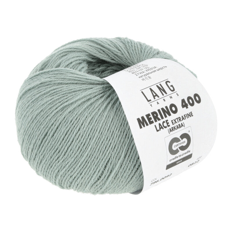 fils longs mérinos 400 dentelle 