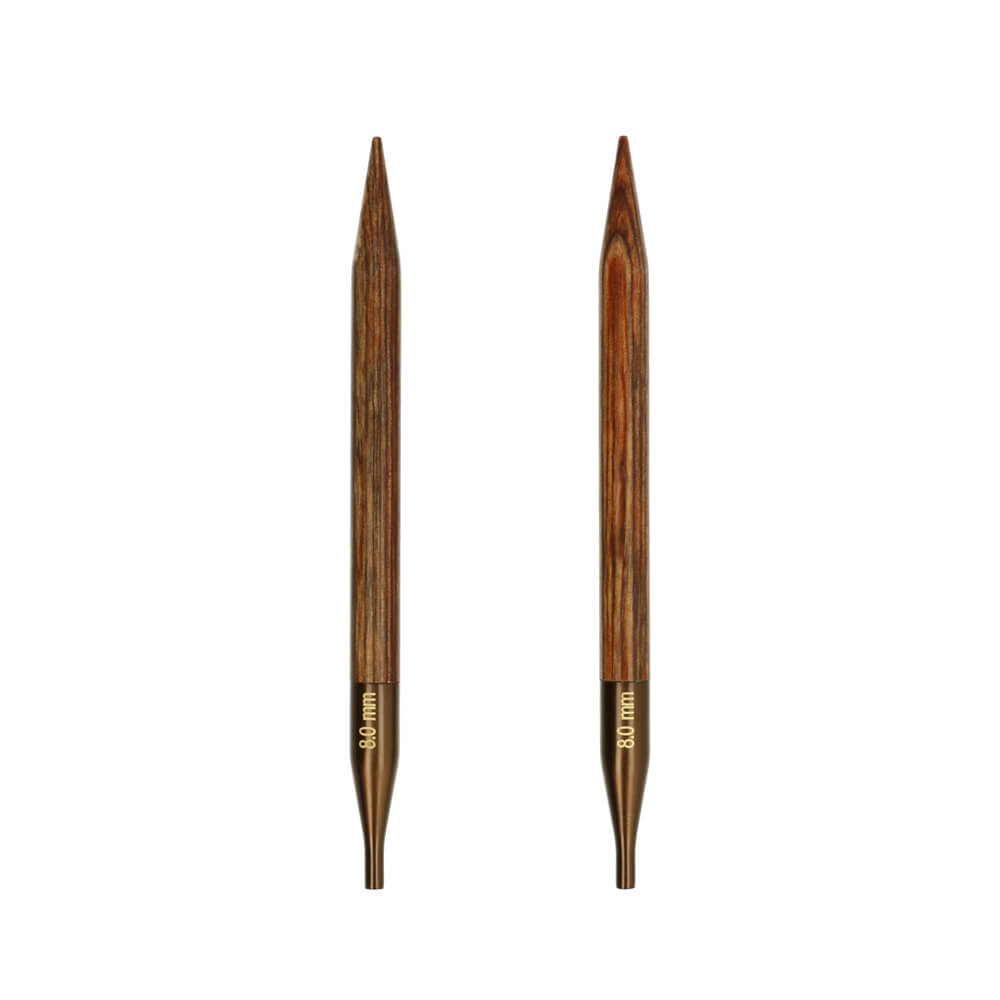 KnitPro Ginger interchangeable knitting spcl tips.