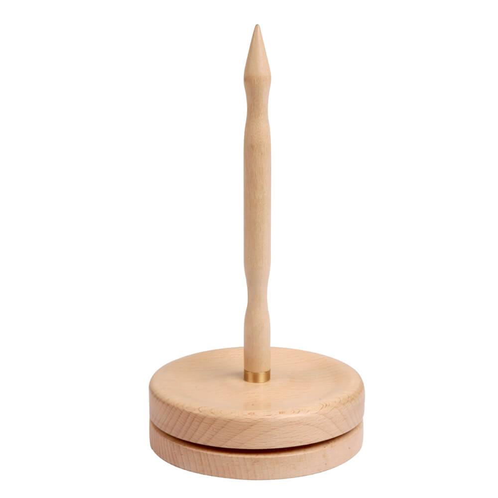 Bois de plateau tournant en fil naturel KnitPro