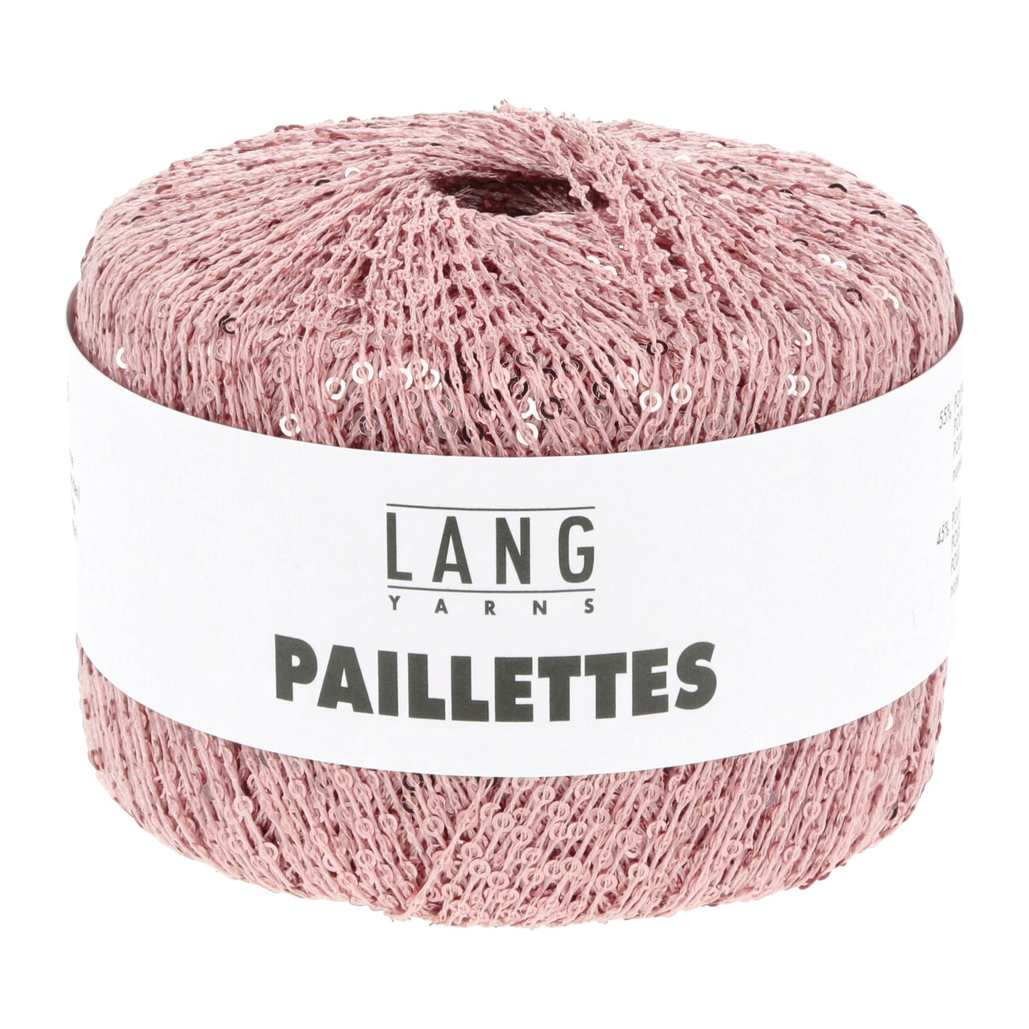 long yarns paillette.