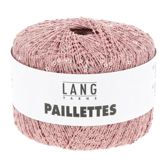 long yarns paillette.