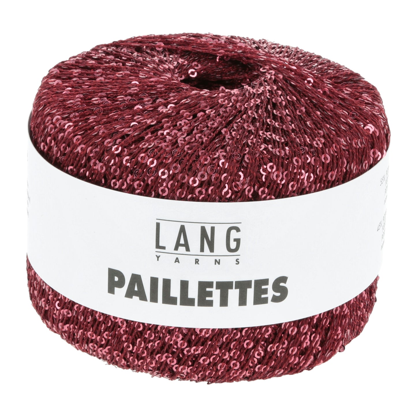 long yarns paillette.