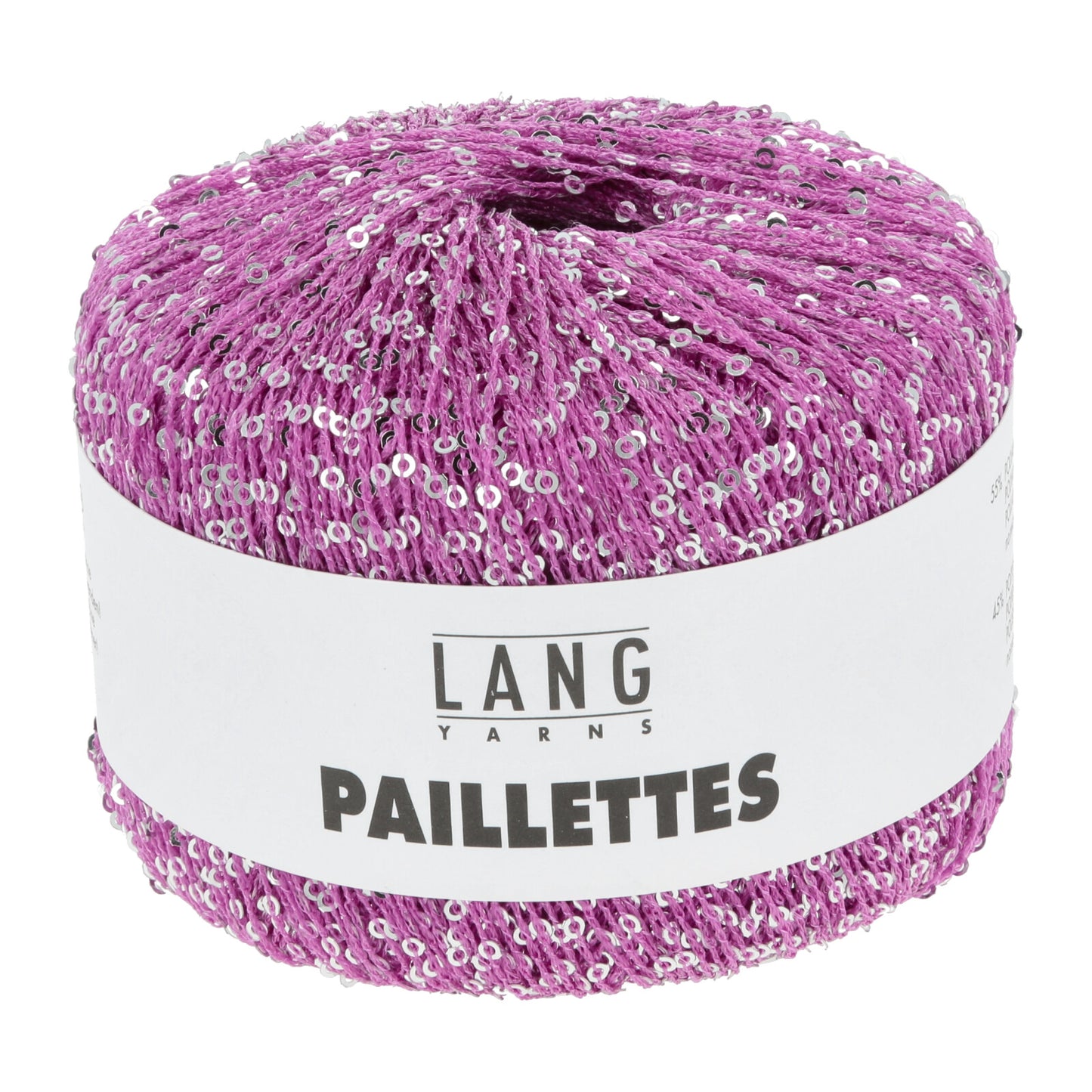 long yarns paillette.