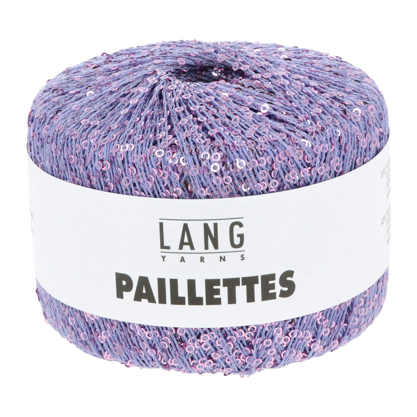 long yarns paillette.
