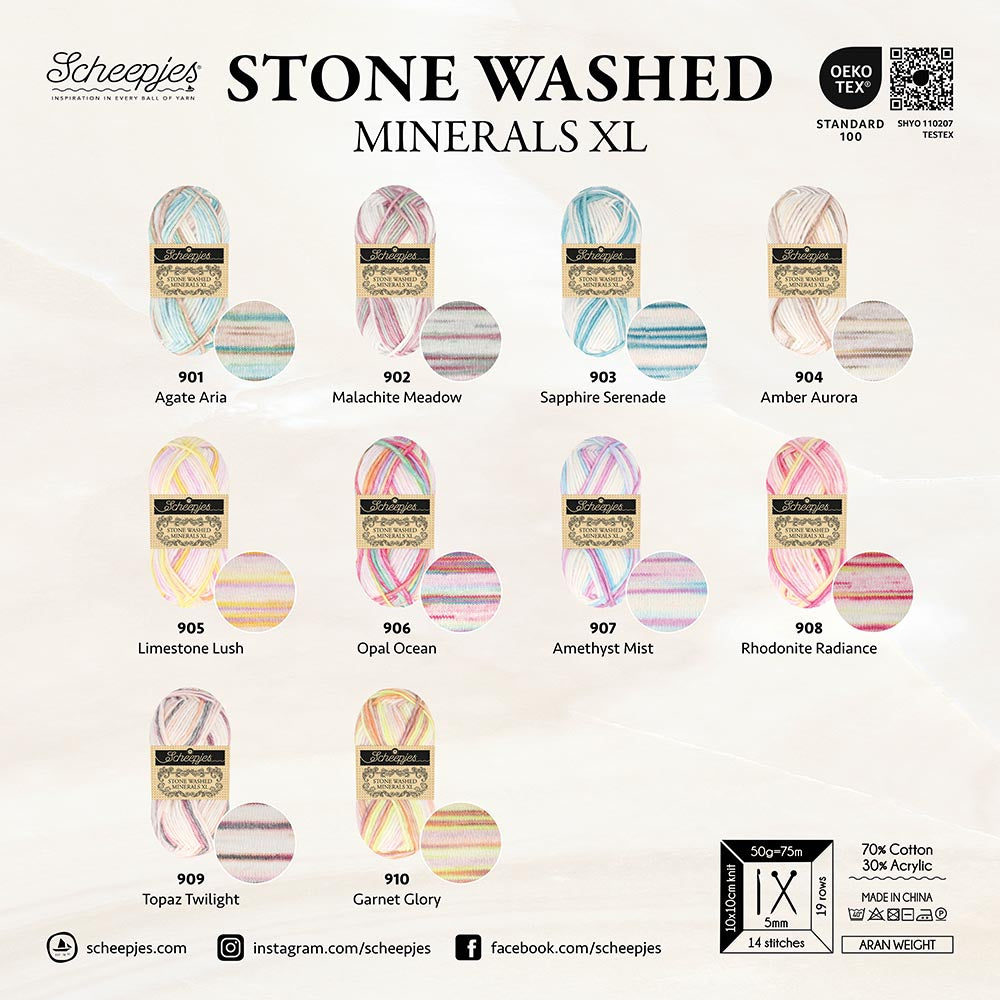 Scheepjes stone washed minerals Xl